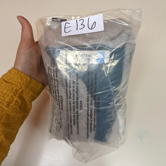 Anthropologie Sparrow Patchwork Waterfall Cardigan Open Front Sweater Boho sz.S - Picture 12 of 12